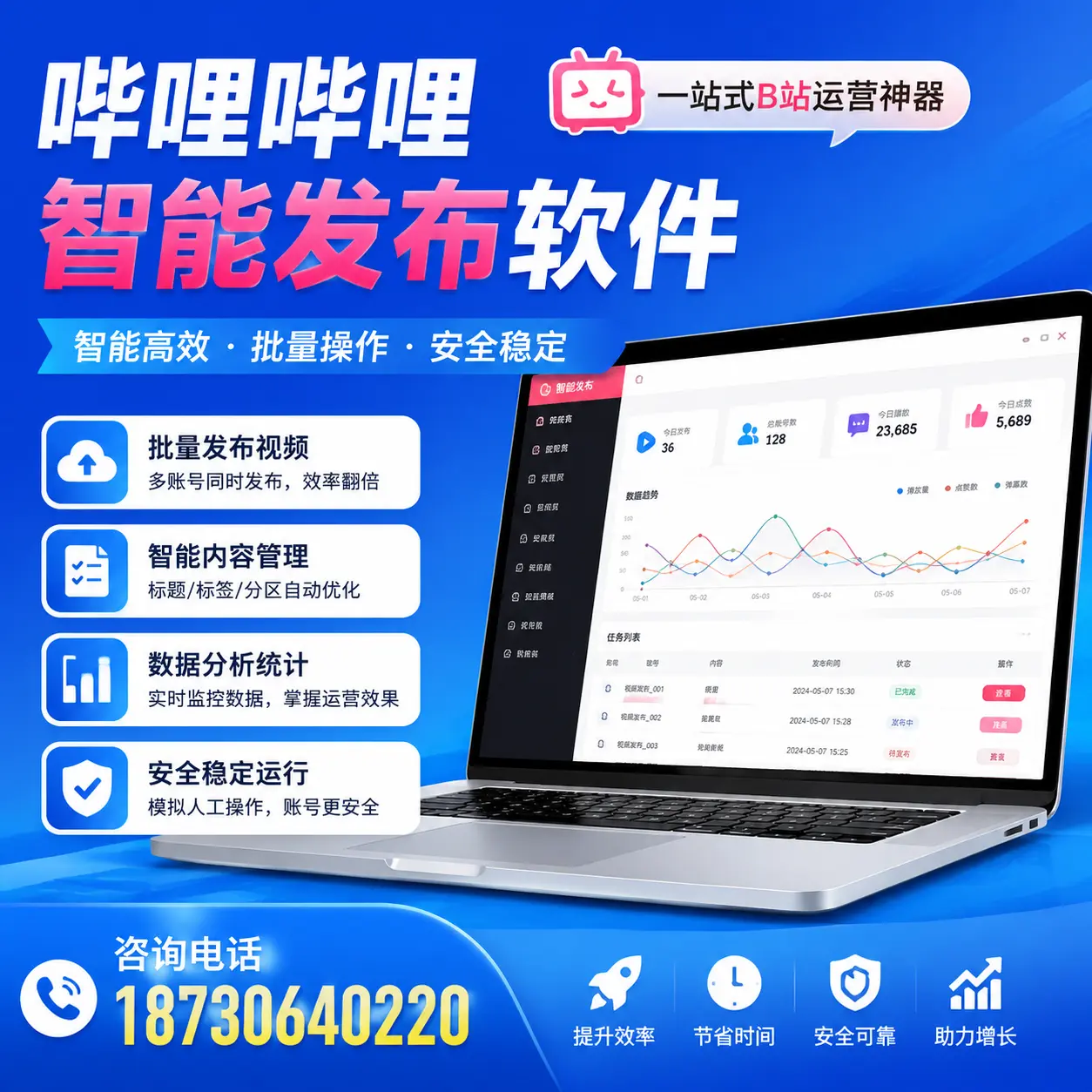 如何通过哔哩哔哩智能发布软件提升 常德 企业曝光率